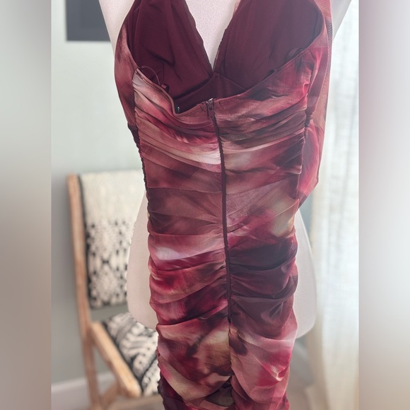 NWT Windsor Kelsey Halter Dress Mermaid Formal Gown Wedding Guest Prom HoCo - Picture 4 of 9